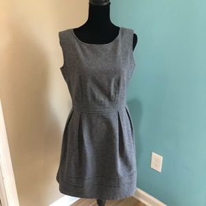 Gray winter dress